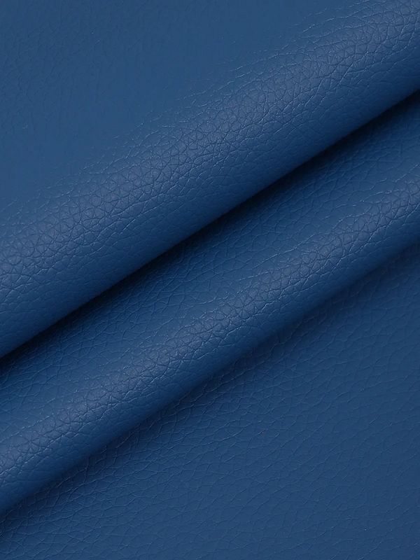 Экокожа 380 г/м², 140 см / 2 метра, 100% PVC, KN.11, синий