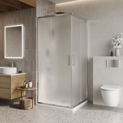 Душевой уголок BelBagno LUCE 80x80 см LUCE-A-2-80-C-Cr