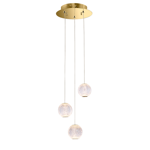 Подвесной светильник MD20001012-3A gold