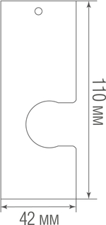 Размеры Surface mount 110VB1