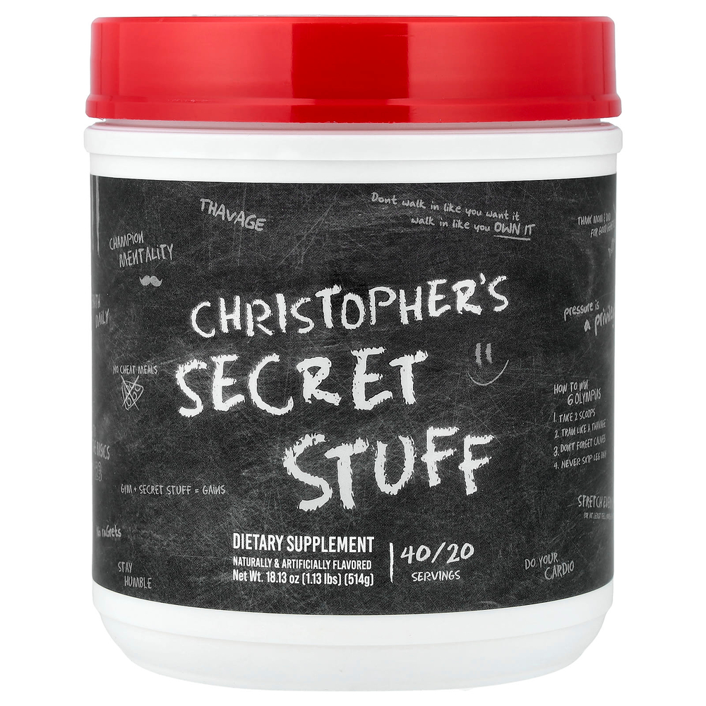 Raw Nutrition, Christopher's Secret Stuff, 514 г (1,13 фунта)