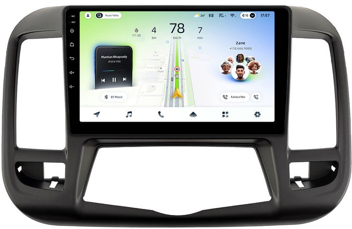 Магнитола для Nissan Teana J32 2008-2013 (ШГУ цветной, рамка тип 3) - Teyes CC4L монитор 9" IPS, Android 14, Быстрая, Snapdragon 662, CarPlay, 4G SIM-слот