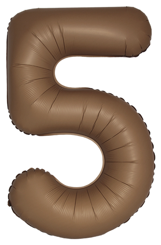 FM (40''/102 см) Цифра, 5 Slim, Шоколад, Матовый, 1 шт. в уп.