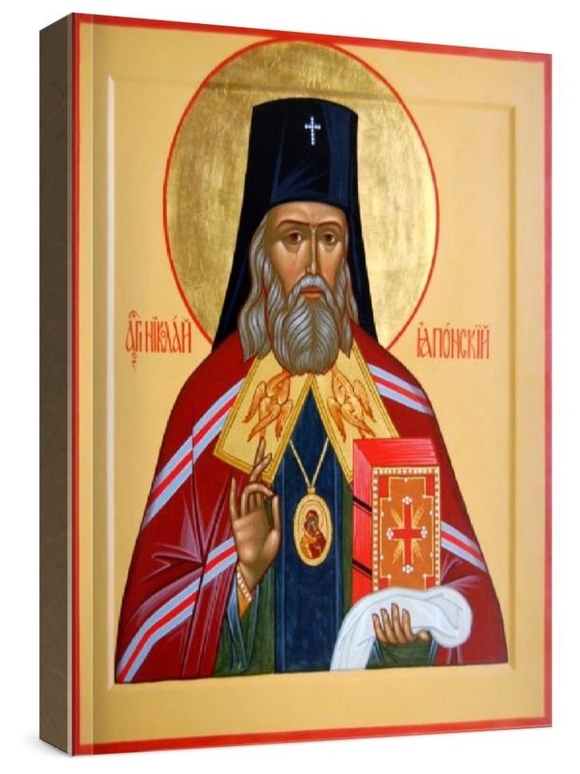 Николай Японский (рукописная икона)