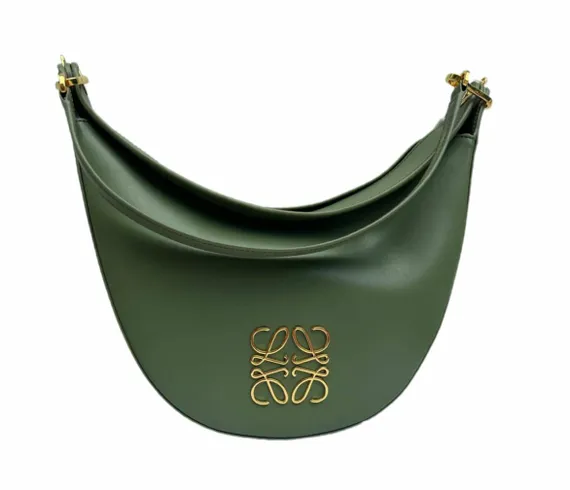Сумка через плечо Loewe Luna Anagram с украшением зеленый