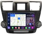 Магнитола для Toyota Highlander 2 XU40 2007-2013 (рамка с крутилками и кнопками) - FarCar S500-TS10 монитор 10.36" QLED на Android 14, Быстрая, CarPlay, 4G SIM-слот