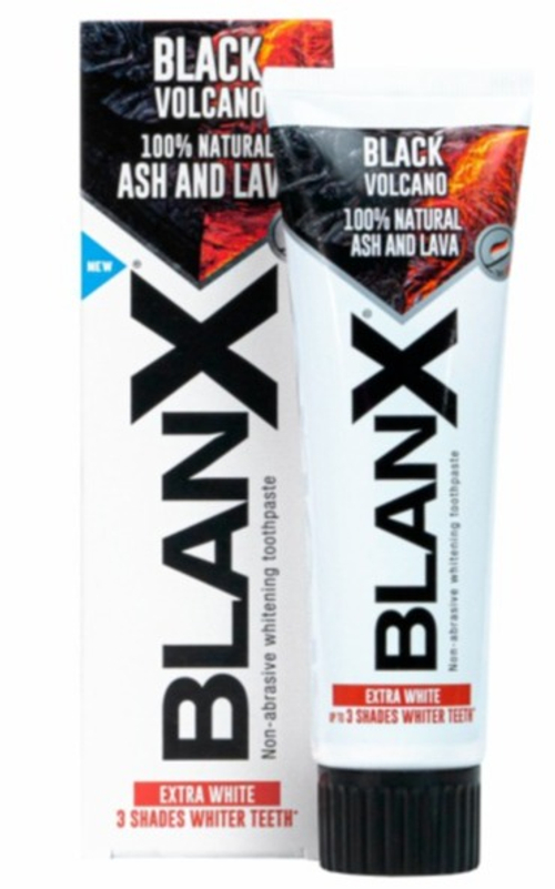 Blanx Black Volcano Пепел и лава/Интенсивное очищение и отбеливание