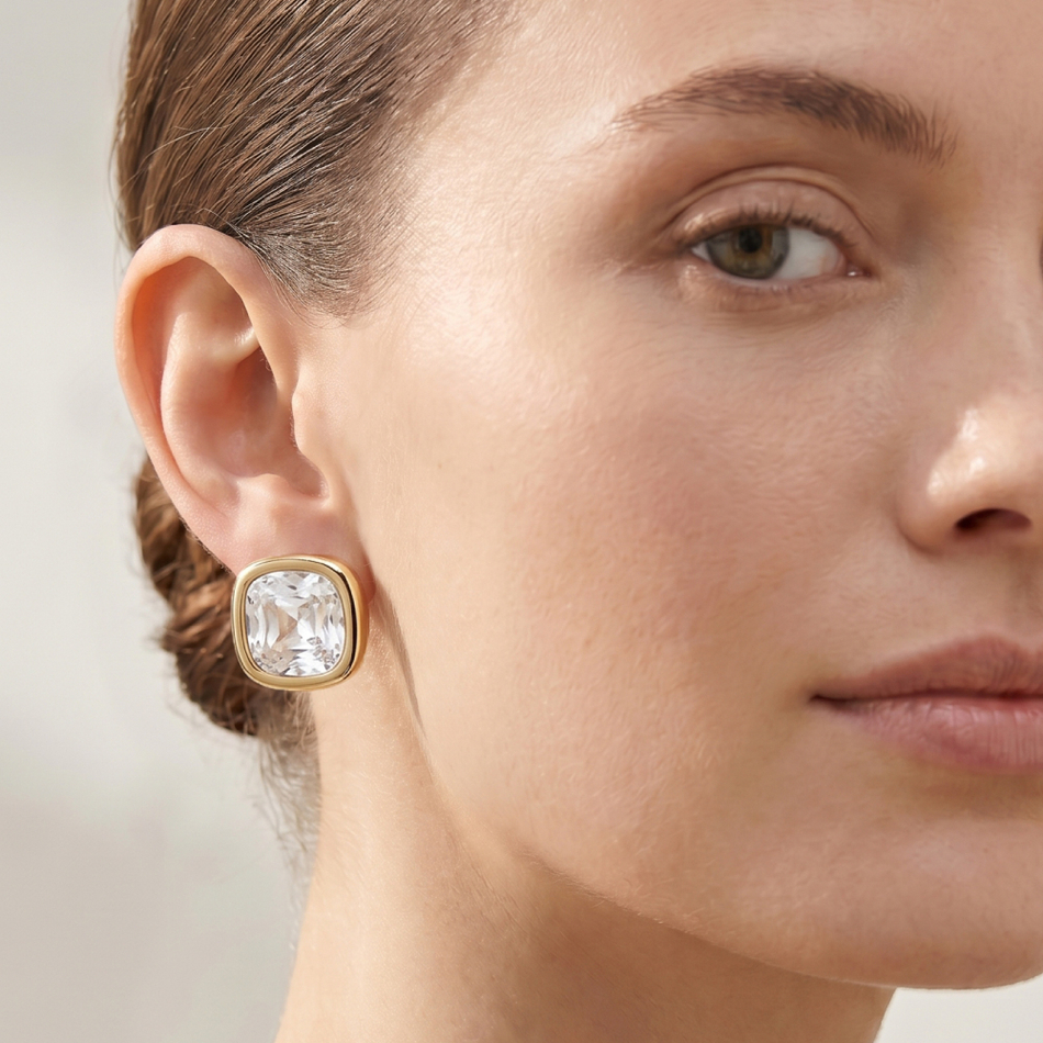 Серьги Fiore Luna Cristal AG210405E-006 G