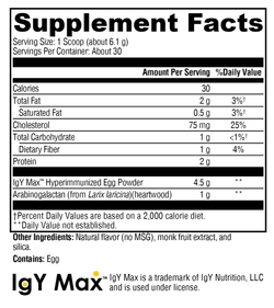 IG 26 Plus DF Vanilla 30 Servings