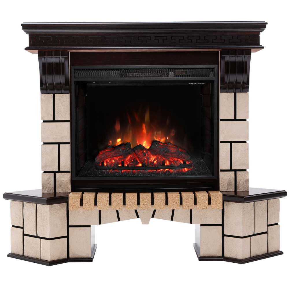 Каминокомплект Real Flame Stone Corner 25/25,5 AO с очагом Sparta 25,5 (угловой)