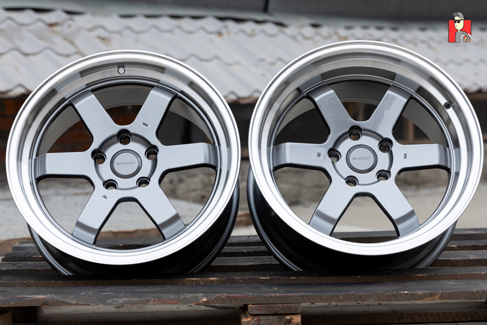 Комплект дисков Rays TE37V 17x8/9 et35/25 5x114.3
