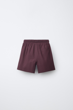 ZARA X PUKAS ПЛАВКИ PUKAS SURF, БАКЛАЖАННЫЙ