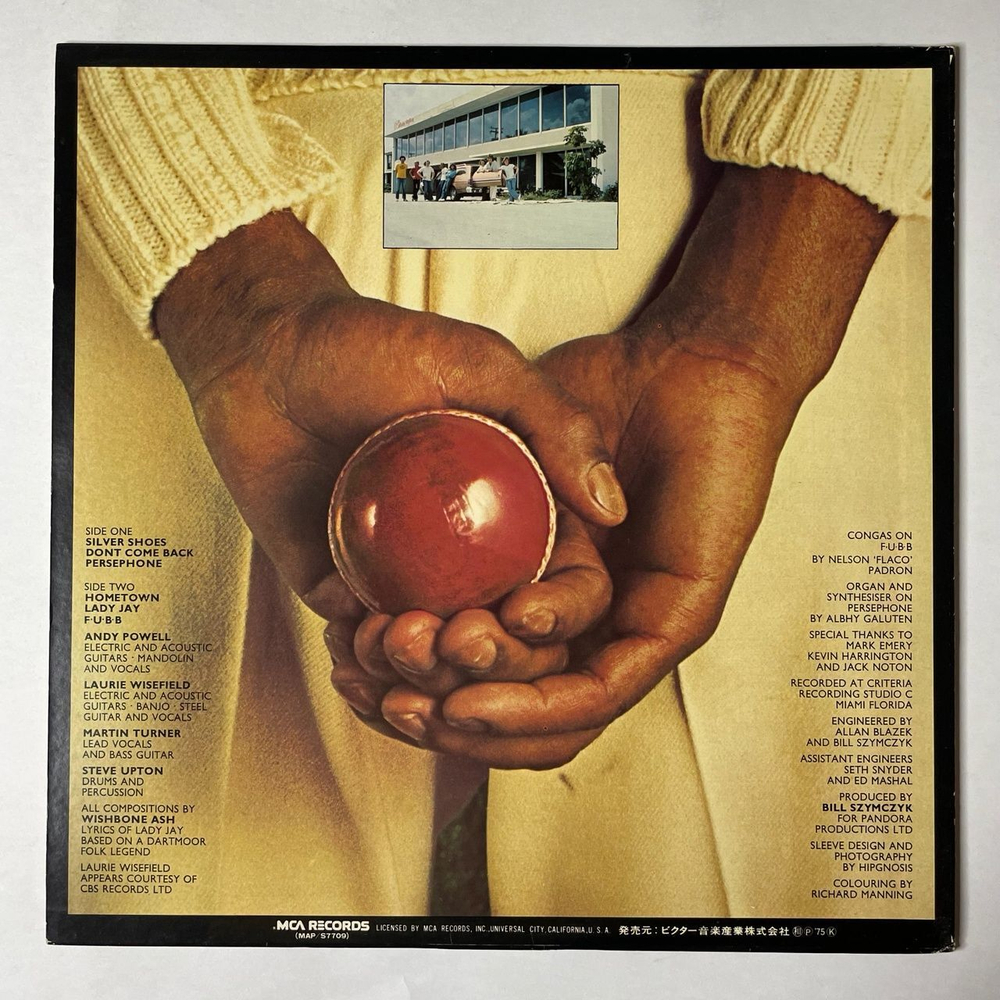 Винтажная виниловая пластинка LP Wishbone Ash There's The Rub (Japan 1974) (No Obi)