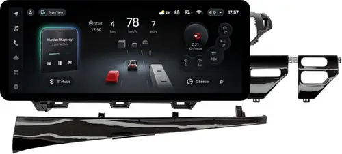 Магнитола для Toyota Camry 70 2017-2021 (без JBL) - Teyes CC4PRO монитор 12.3" 2K QLED + рамка 10, Android 13, Быстрейшая, Snapdragon 778G, ИИ, CarPlay, DSP, 4G SIM-слот