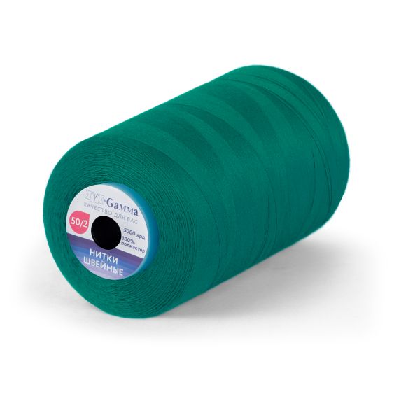 Нитки универсальные Gamma 50/2, 4570 м (5000 ярд) / 1 кат., 245 мор.волна