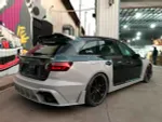 Обвес для AUDI RS4 A4 S4 2017 - 2019 Ауди аэродинамический обвес