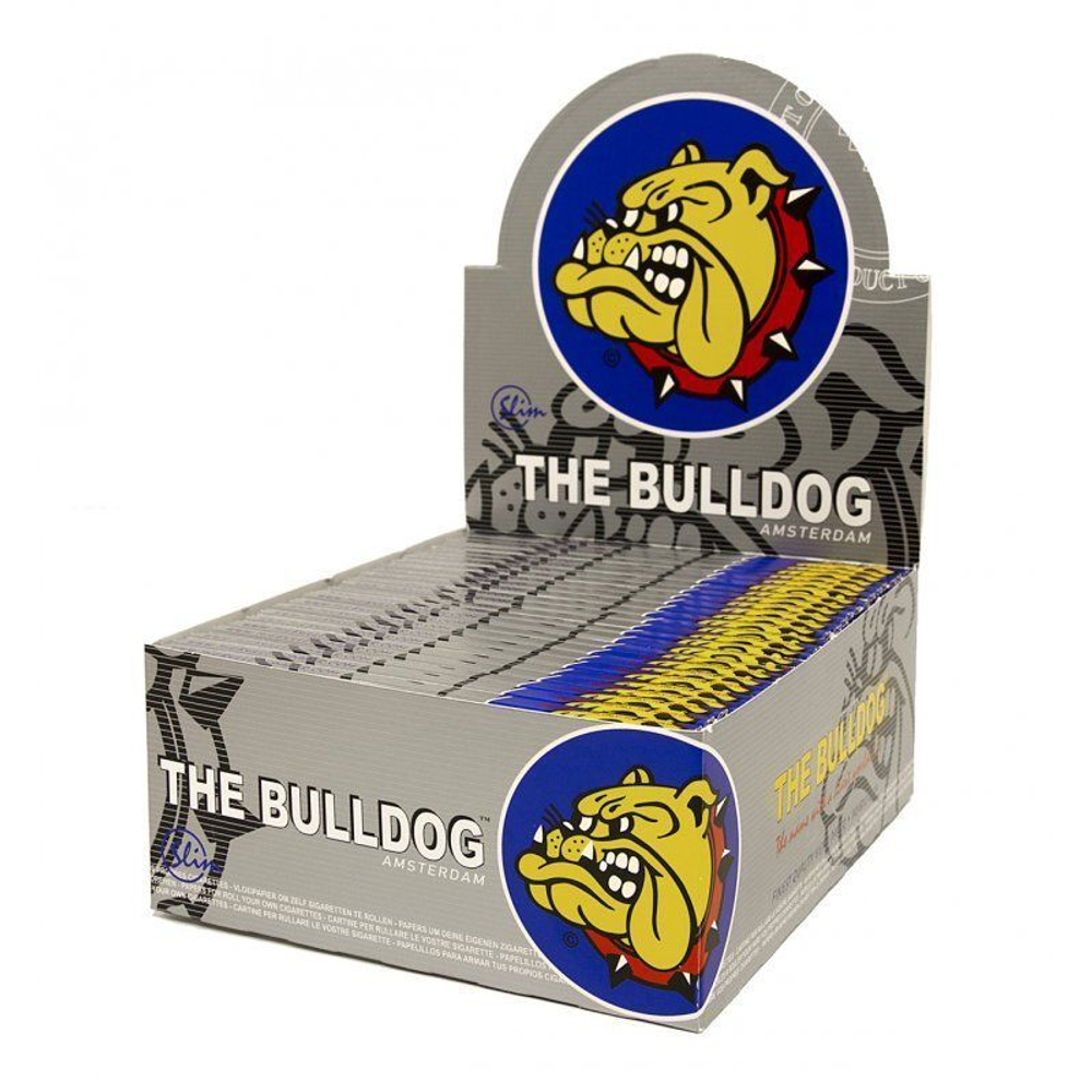 Бумага для сигарет блок "The Bulldog" KS Slim 107x44мм 12.5г/м 33л*50шт