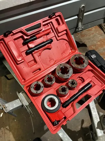Клупп ручной Ravic RV-363 с набором головок, 1/2″-2″, 6 шт.