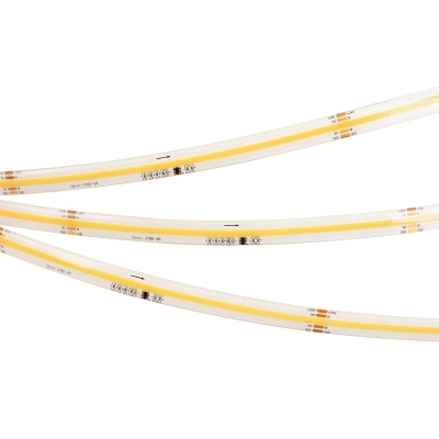 Лента герметичная SPI-COB-SE-X378-12mm 24V White6000-PX63-BPT (7 W/m, IP65, 5m) (Arlight, бегущий огонь)