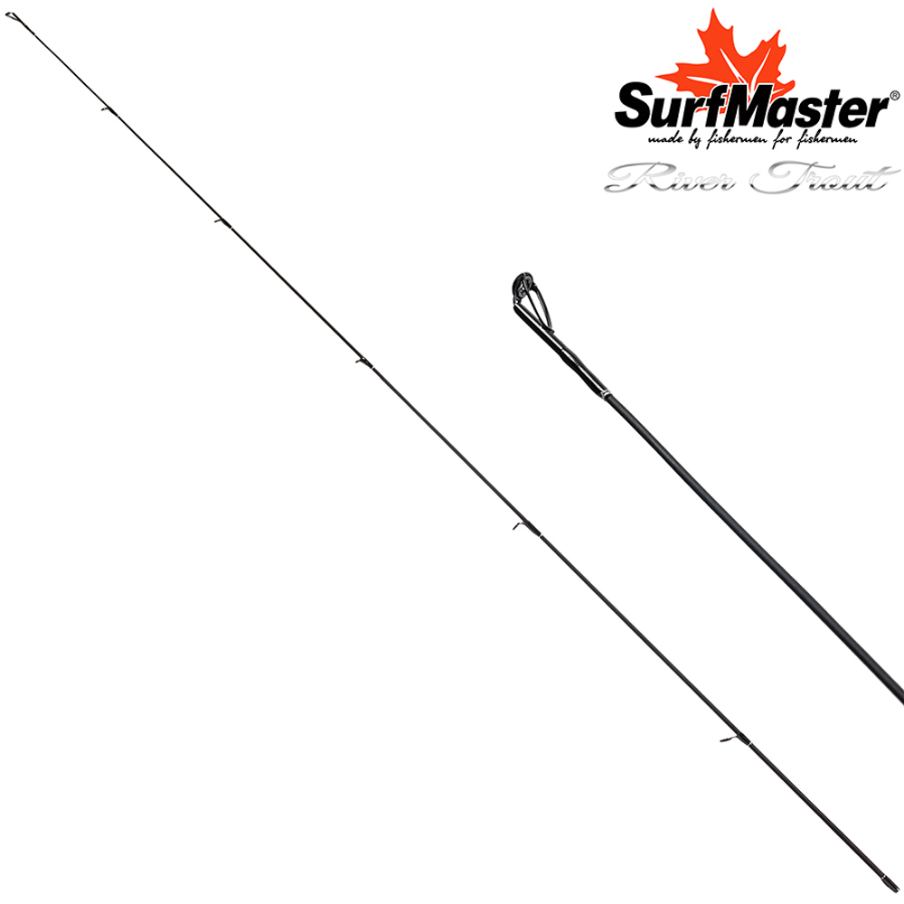 Хлыст угольный для спиннинга S Master River Trout UL (0,6-6) 1,8 м