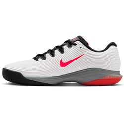 Женские теннисные кроссовки Nike Zoom Vapor 12 HC Premium - white/hot lava/wolf grey