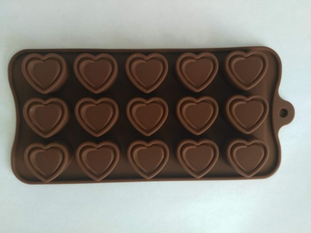 Молд Двойное сердце