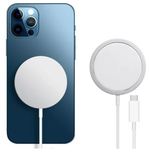 Беспроводное зарядное устройство для Iphone MagSafe Charger (Магсейф), белый, 15 Вт