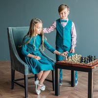 Рубашка "Пудра" подростковая