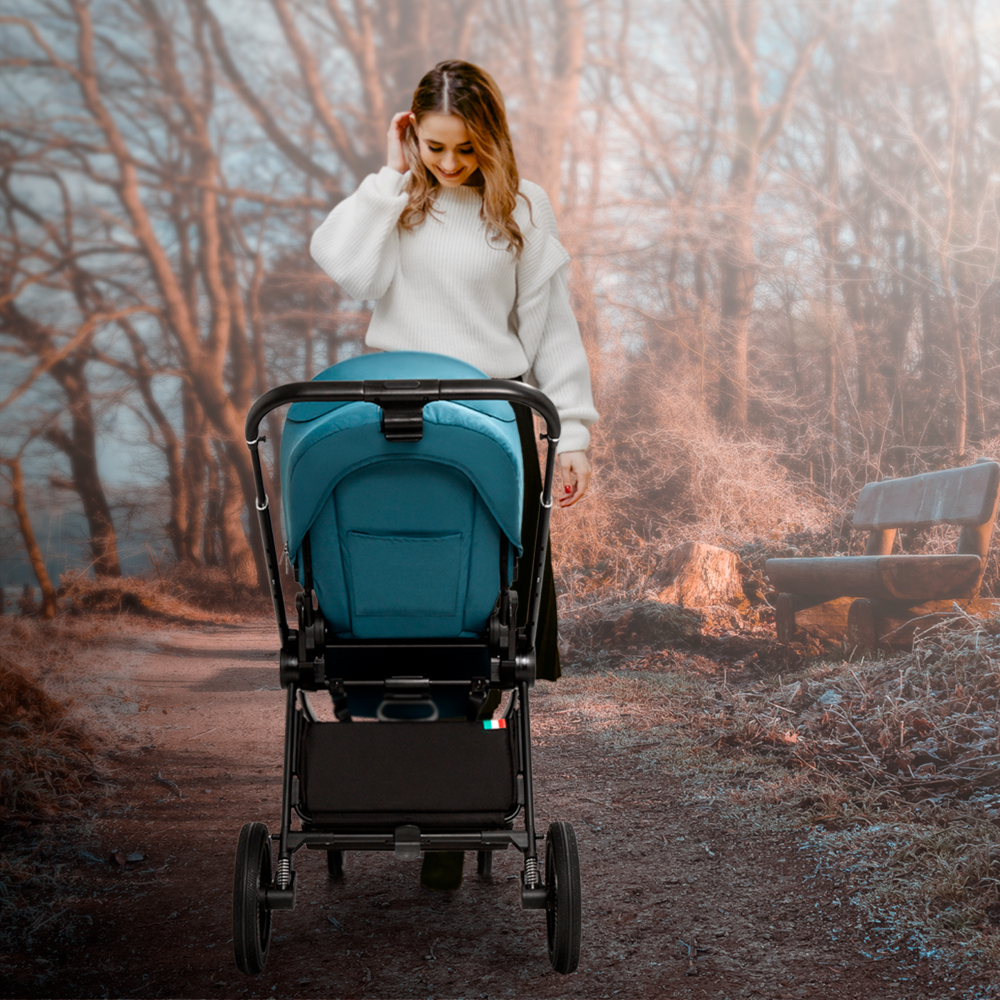 Коляска 2в1 Sweet Baby Cupola Ocean Green