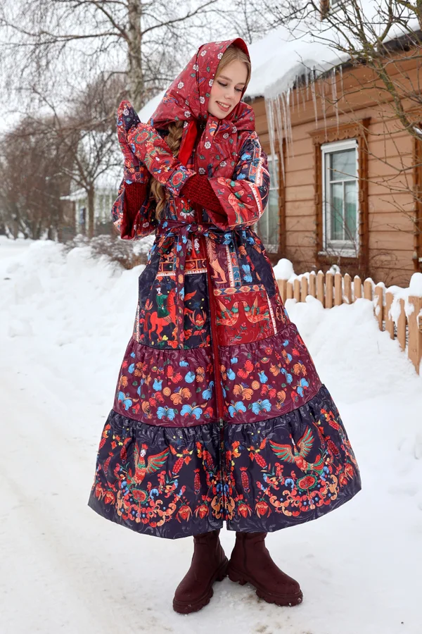 Пальто "Купавна. Зима. Масленица"