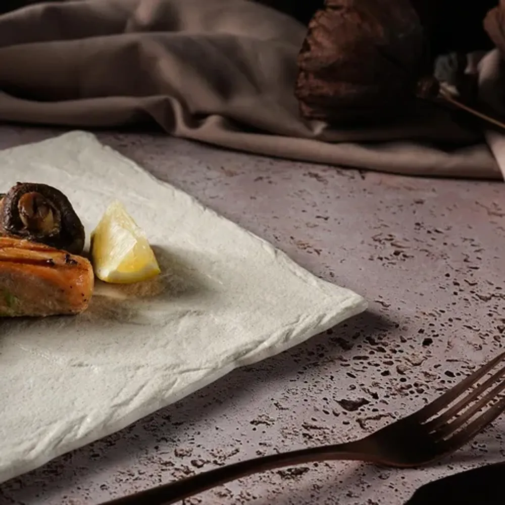 Блюдо прямоугольное 34*24 см h1 см Elephant Ivory P.L. Proff Cuisine [3]