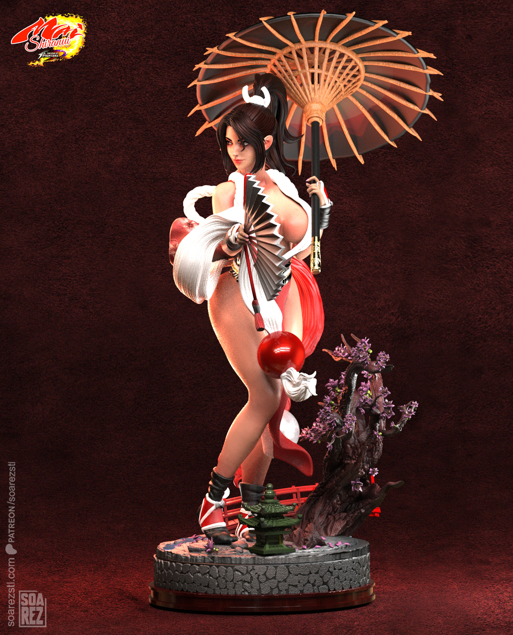 Май Сирануй Mai Shiranui King of Fighters Fatal Fury