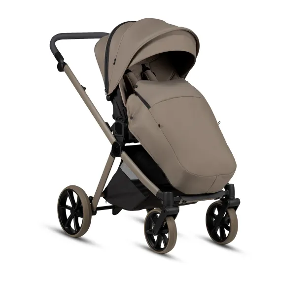 Коляска 2 в 1 Tutis Mio 3+ Essential Deep Taupe