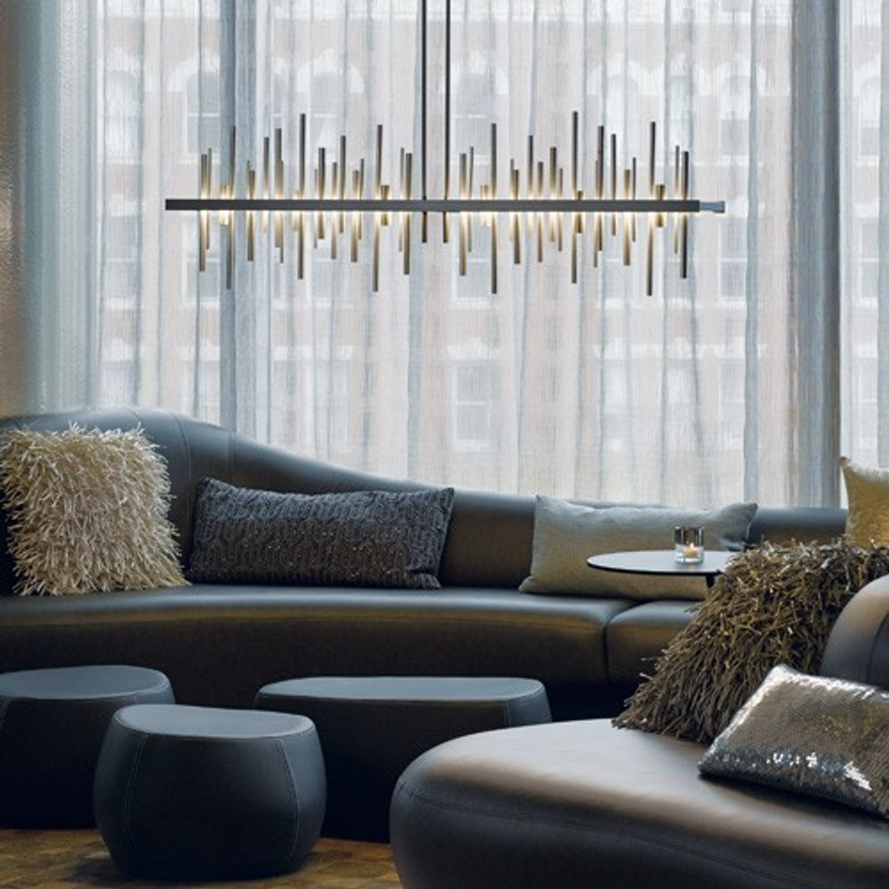 Cityscape Large LED Pendant Light from Hubbardton Forge