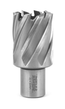 Корончатое сверло Messer HSS по металлу диаметр 30 мм/длина 30 мм Weldon 19мм