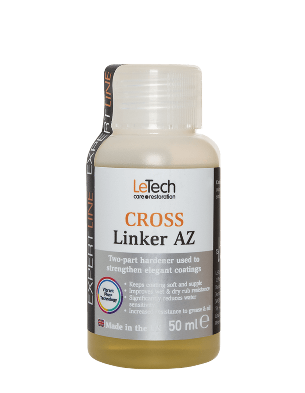 LeTech Expert Line Азиридиновый кросслинкер для мягких типов кожи Leather Cross Linker AZ 50мл