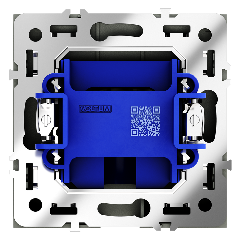 Вывод кабеля VOLTUM S70, (черный матовый)