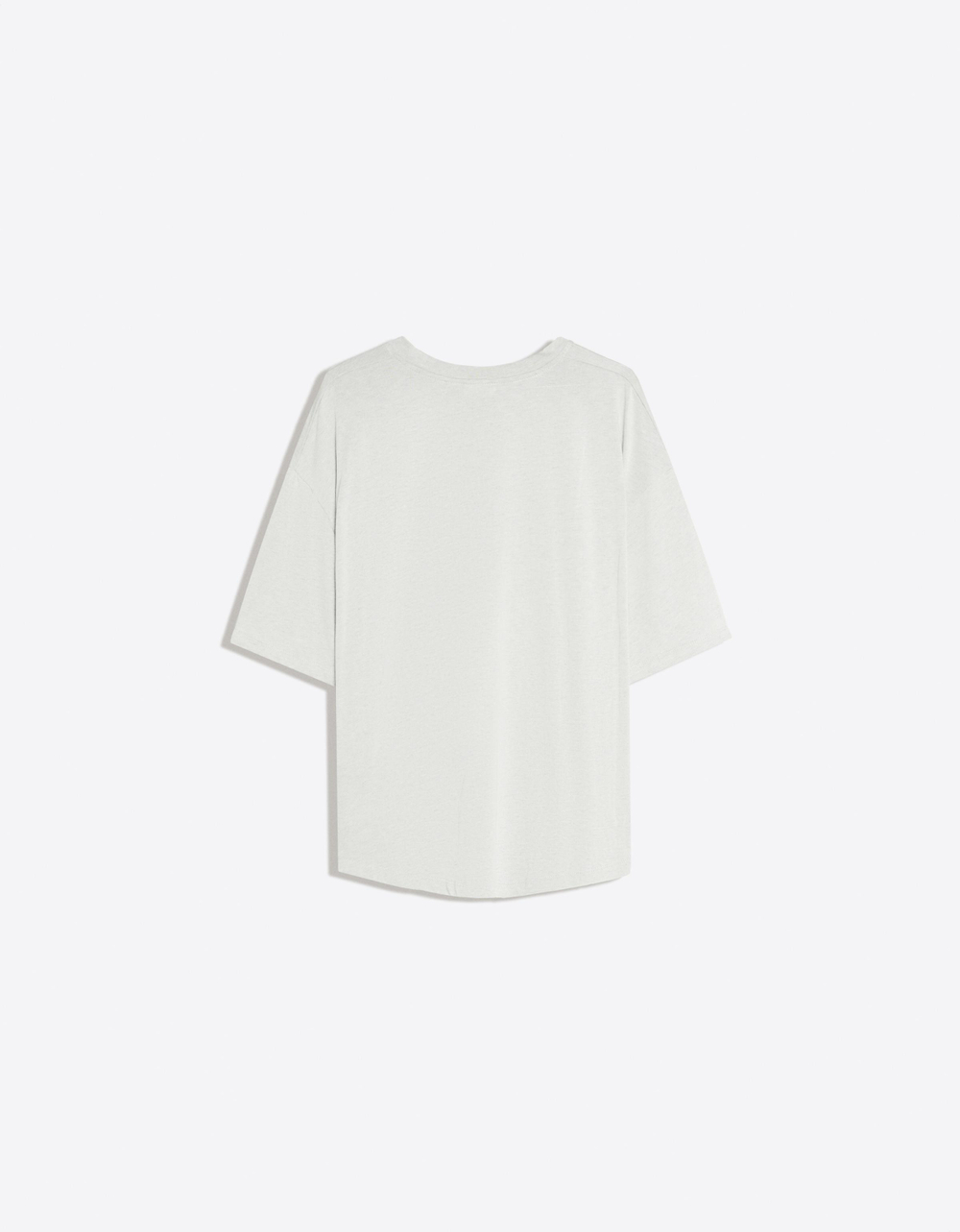 Женская футболка оверсайз - BERSHKA