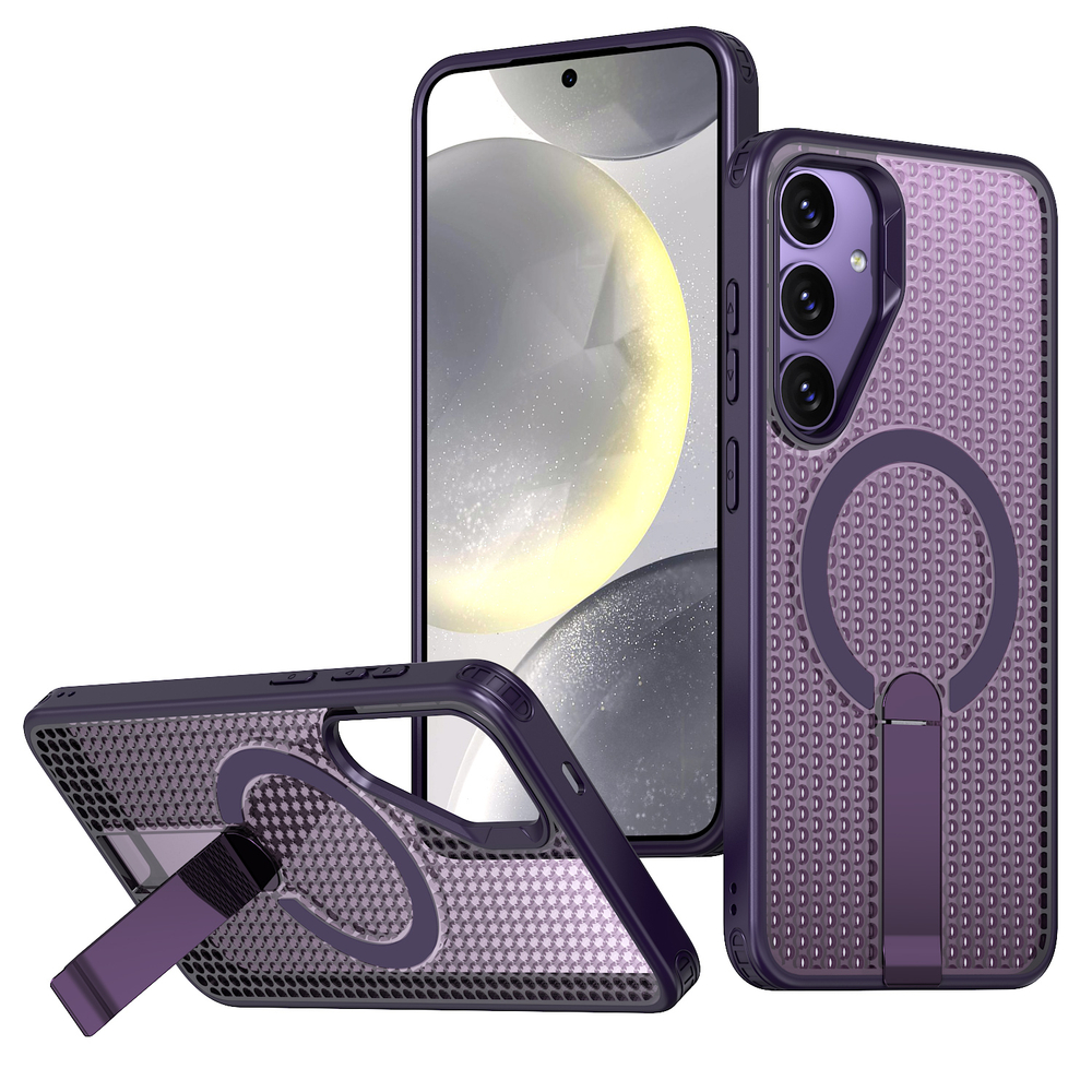 Прозрачный чехол Mesh Pro Magnetic Case для Samsung Galaxy S23 FE