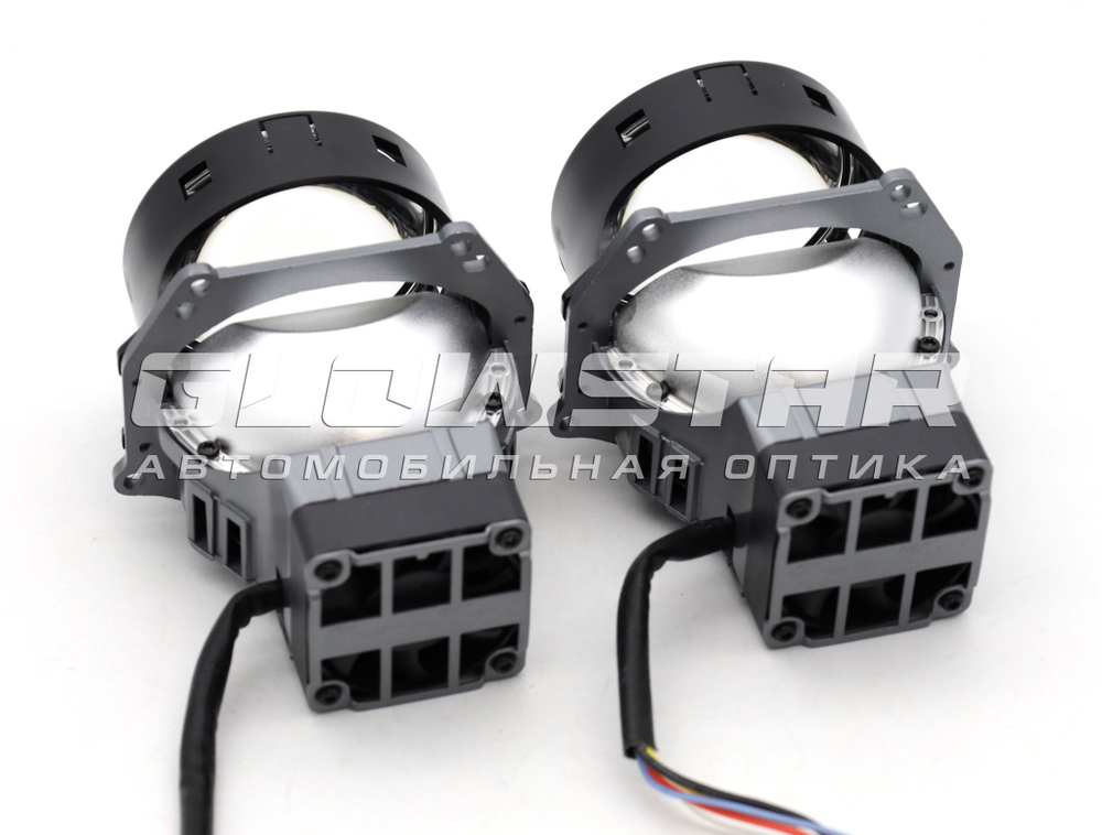 Билед модули Aozoom K7 Dragon Knight (4 поколение) 3.0 дюйма, 2 чипа, 5500K, 12V, 55W/82W, крепление 3R (комплект, 2шт)