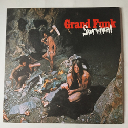 Винтажная виниловая пластинка LP Grand Funk Railroad Survival (USA 1971)