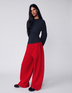 Женский лонгслив со сборками - BERSHKA