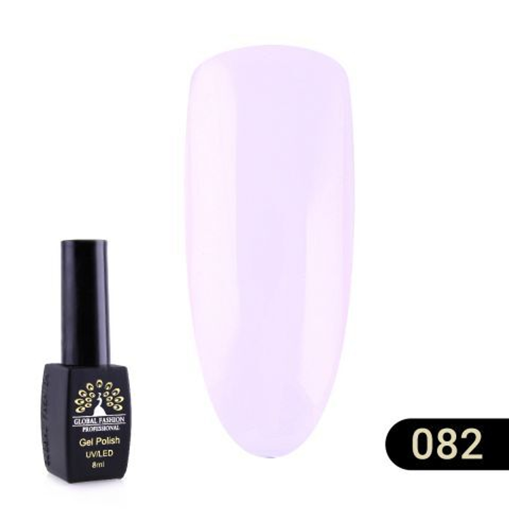 Гель лак BLACK ELITE 082, Global Fashion 8 мл