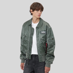 Куртка Alpha Industries CWU 45/P Heritage Fit Battlewash Deep Forest (Тёмно-зелёный)