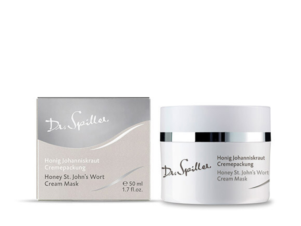 Увлажняющая и успокаивающая маска с маслом зверобоя Honey St. John’s Wort Cream Mask