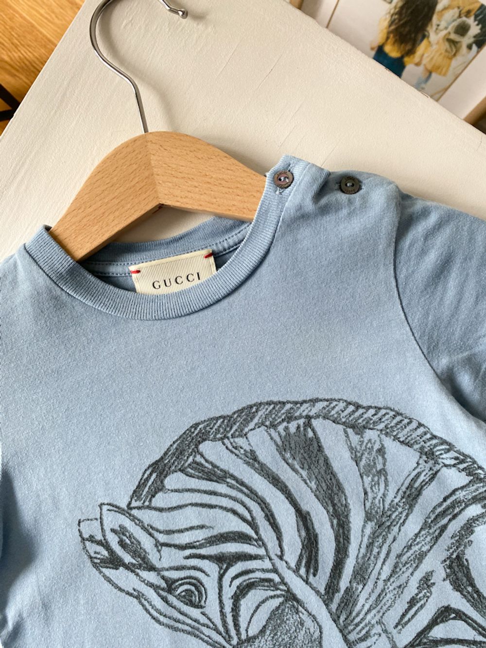 Хлопковая футболка Gucci, 86