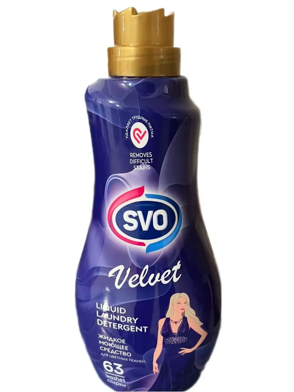 Жидкое моющее средство Svo для стирок 126  Velvet 3000Мл