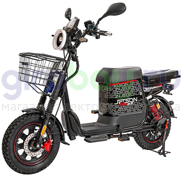 Электроскутер Jetson Monster Titan 2.0 1200W (60V/30Ah) железофосфатная АКБ фото №1
