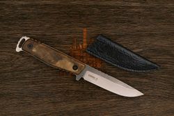 Нож туристический (разделочный) Kizlyar Supreme General X1, клинок 109мм, AUS-8, орех