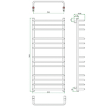 Полотенцесушитель ГРОТА ECOFORTE 53/120(-)